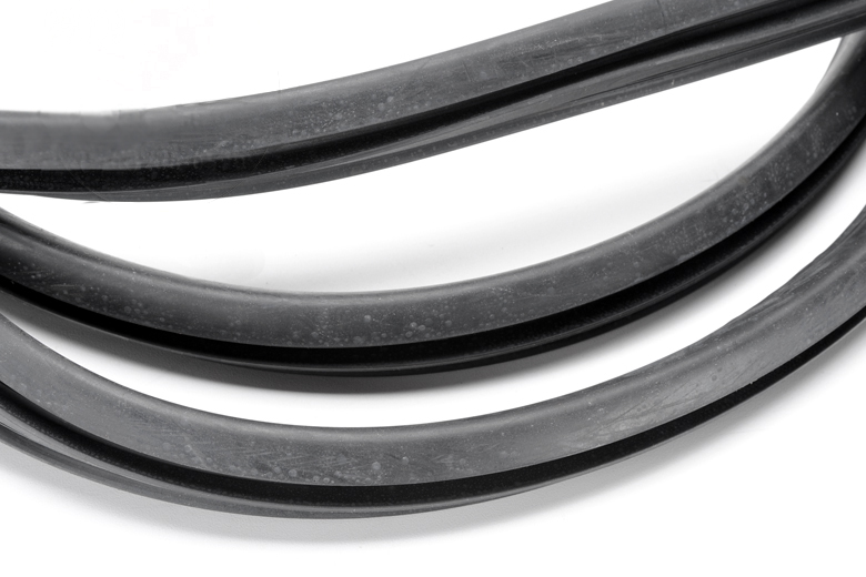 Rear Glass Channel Seal For 1967 To 1969 Ford LTD 2 Door Hardtops.